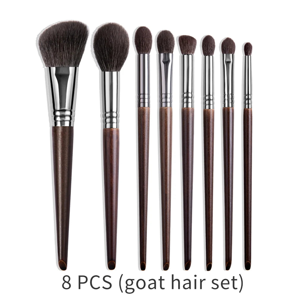 Boujee Natural Makeup Brushes Set