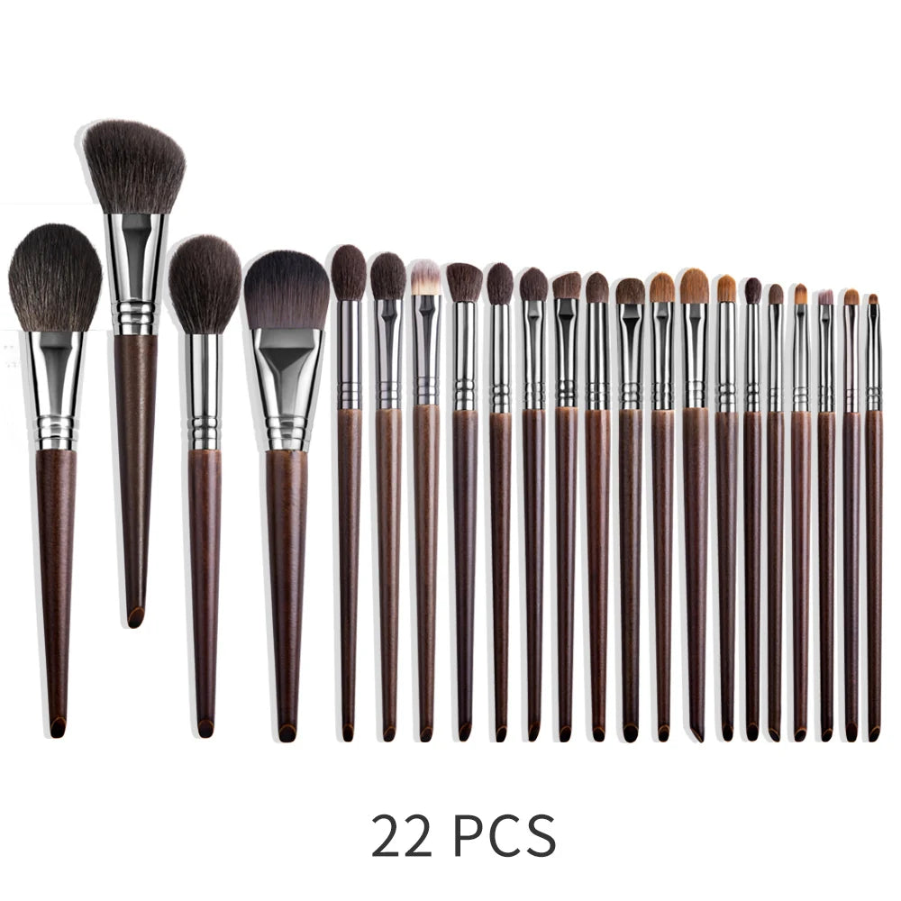 Boujee Natural Makeup Brushes Set