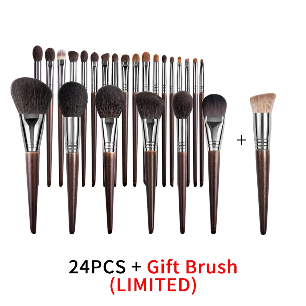 Boujee Natural Makeup Brushes Set