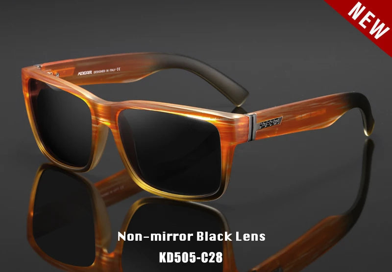 KDEAM Revamp of Sport Men’s Sunglasses – Polarized, Shockingly Vibrant Colors, Perfect for Driving & Outdoor Adventures