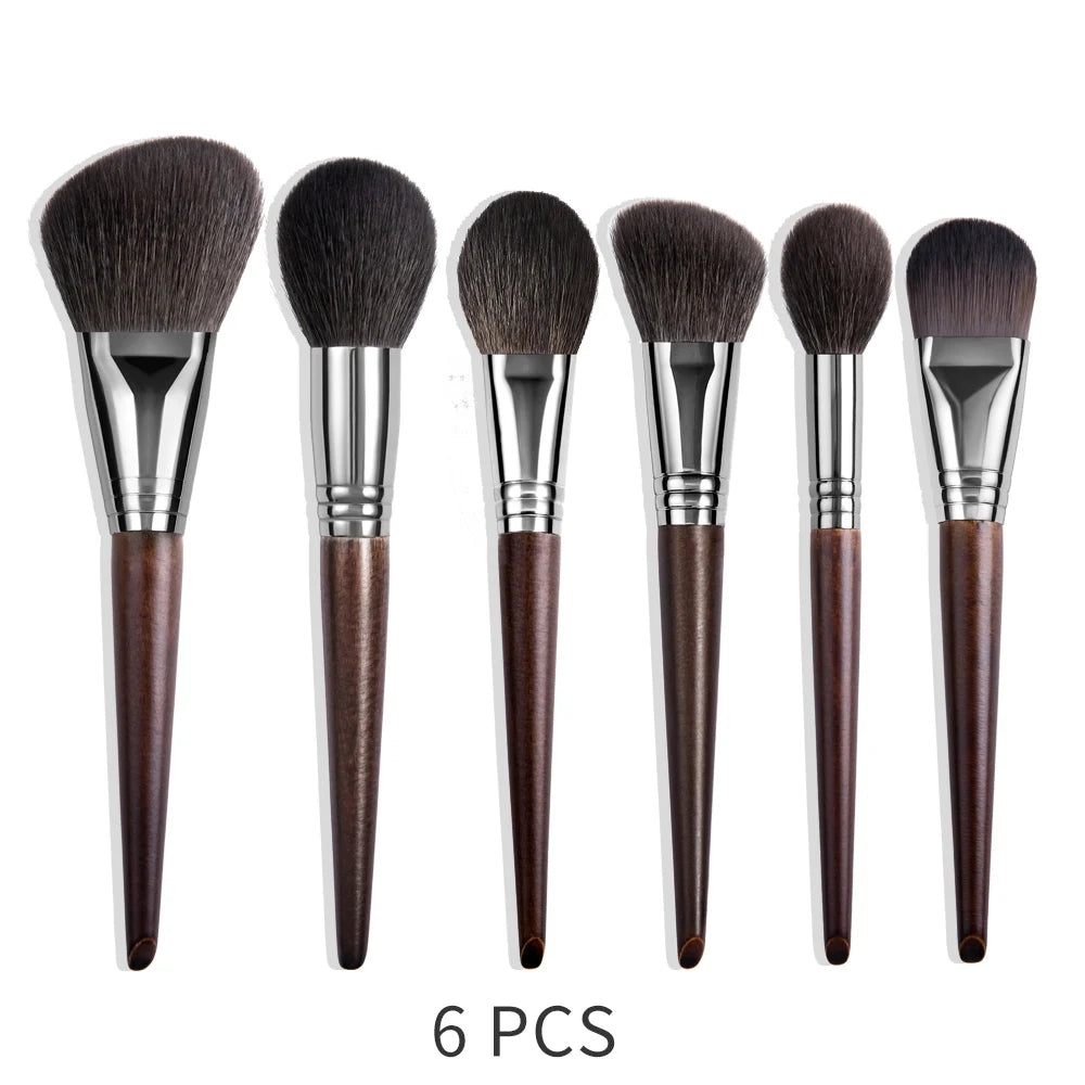 Boujee Natural Makeup Brushes Set