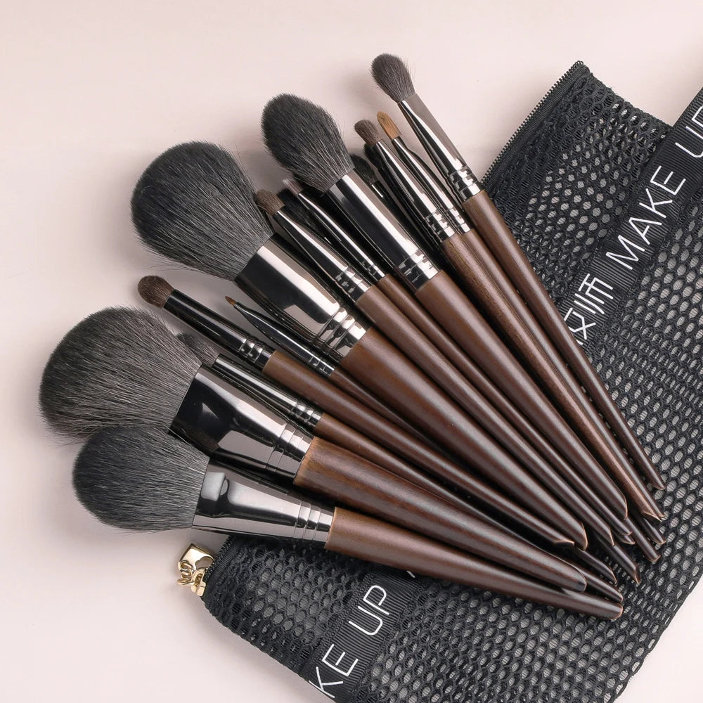 Boujee Natural Makeup Brushes Set