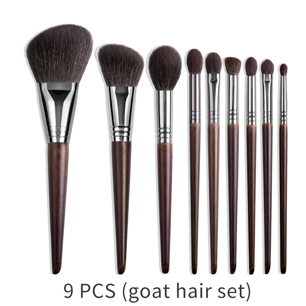 Boujee Natural Makeup Brushes Set