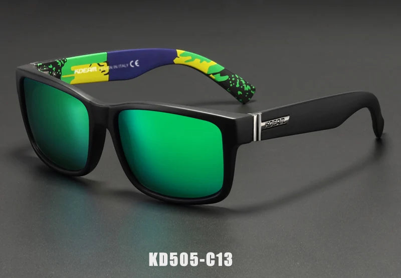 KDEAM Revamp of Sport Men’s Sunglasses – Polarized, Shockingly Vibrant Colors, Perfect for Driving & Outdoor Adventures