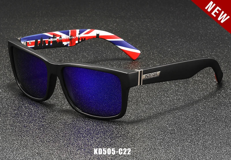 KDEAM Revamp of Sport Men’s Sunglasses – Polarized, Shockingly Vibrant Colors, Perfect for Driving & Outdoor Adventures