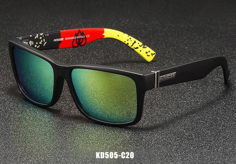 KDEAM Revamp of Sport Men’s Sunglasses – Polarized, Shockingly Vibrant Colors, Perfect for Driving & Outdoor Adventures