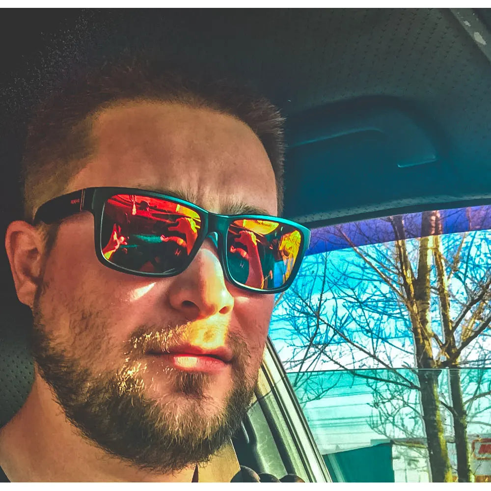 KDEAM Revamp of Sport Men’s Sunglasses – Polarized, Shockingly Vibrant Colors, Perfect for Driving & Outdoor Adventures