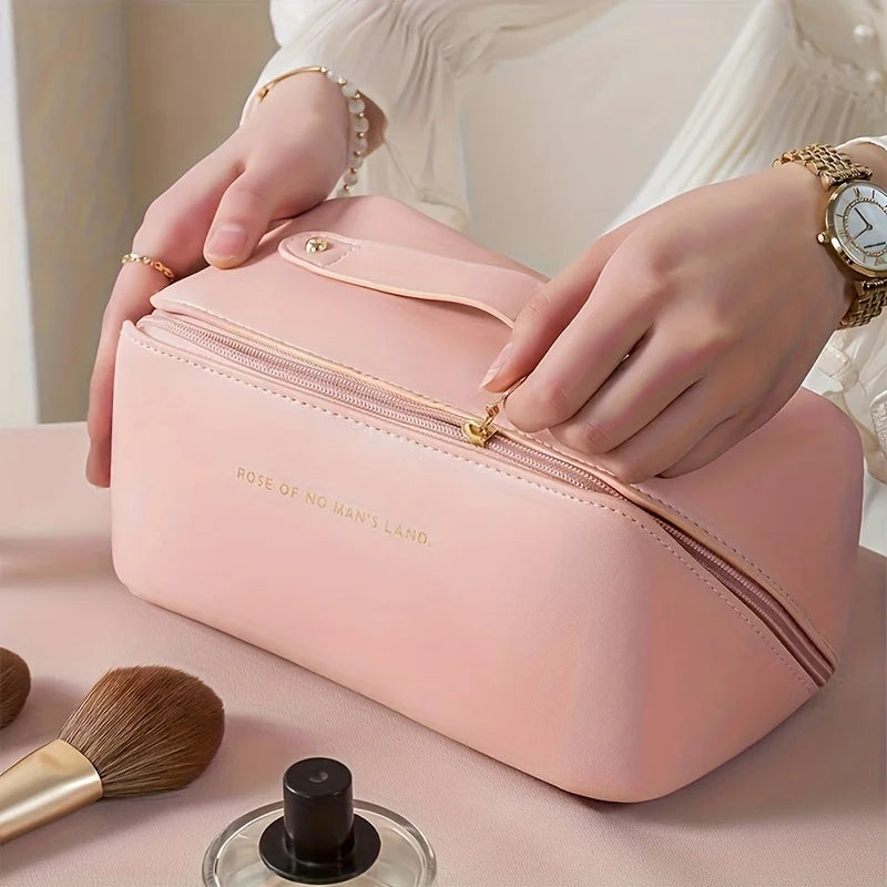 Luxury Makeup Organizer: Your Ultimate Travel Companion for Effortless Beauty and Style!