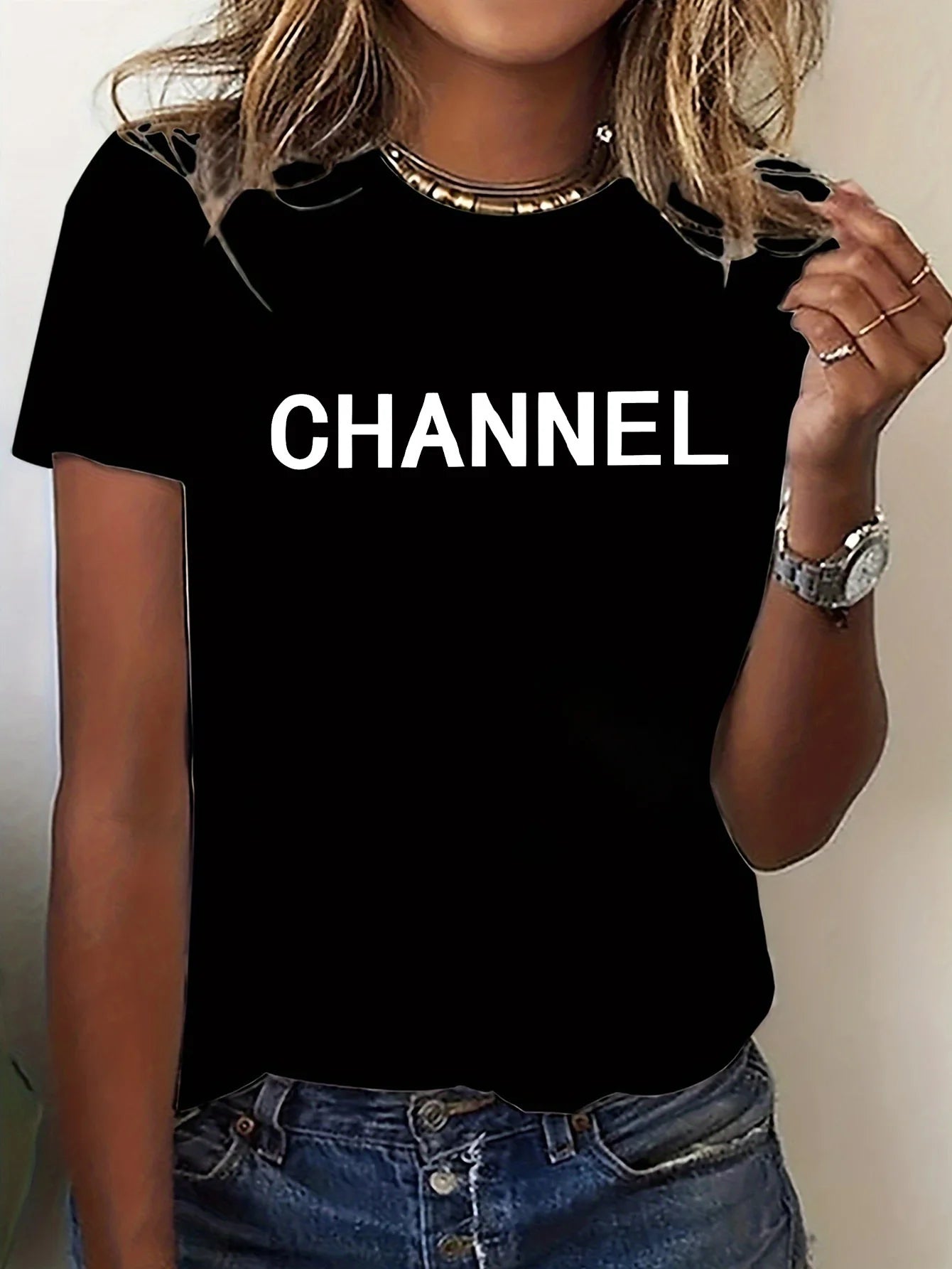 Channel Graphic T-Shirt