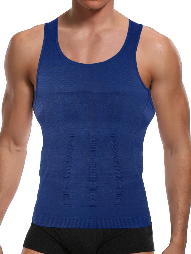 Men's Slimming Compression Tank Top – Redefine Your Shape!