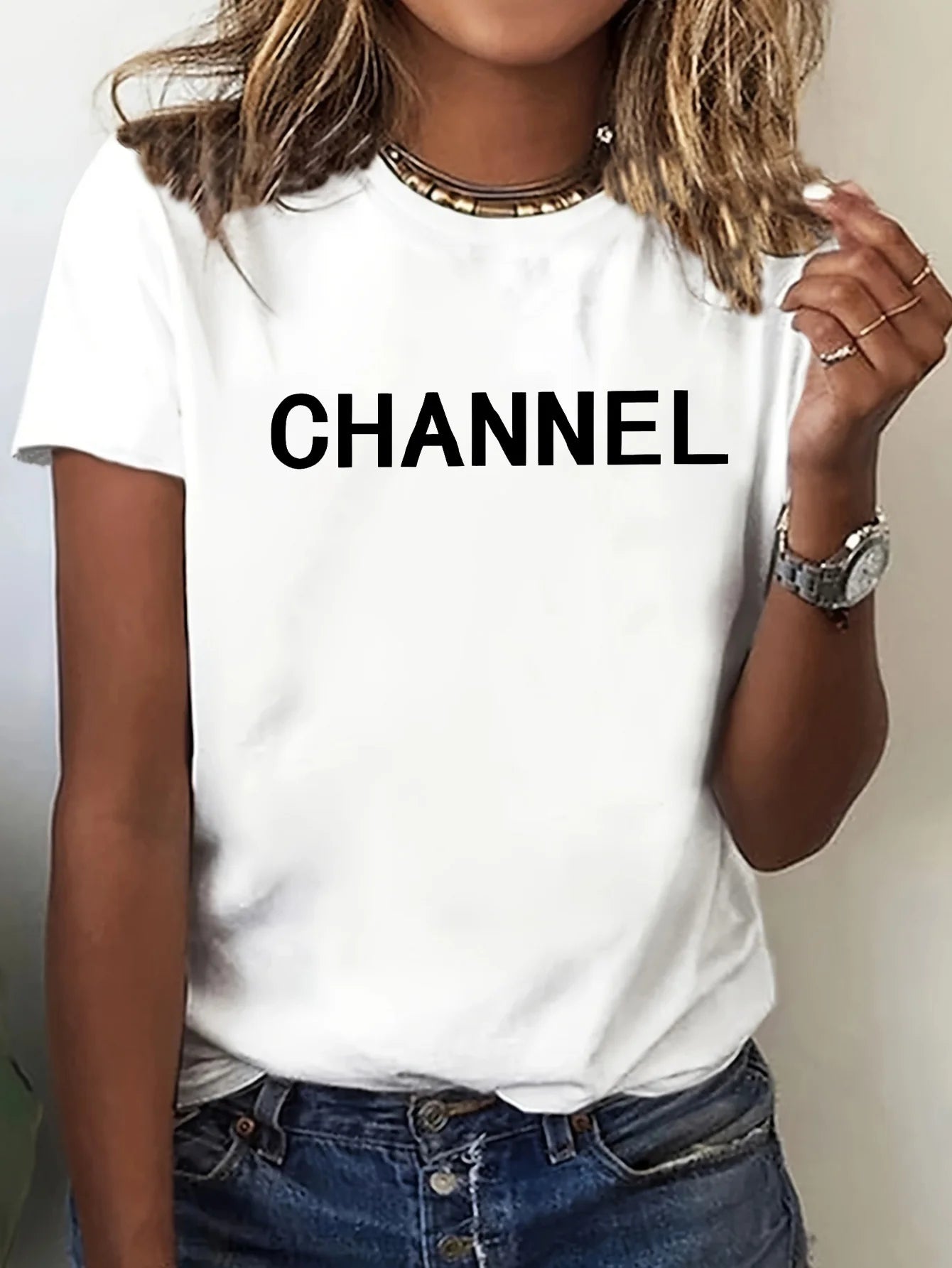 Channel Graphic T-Shirt