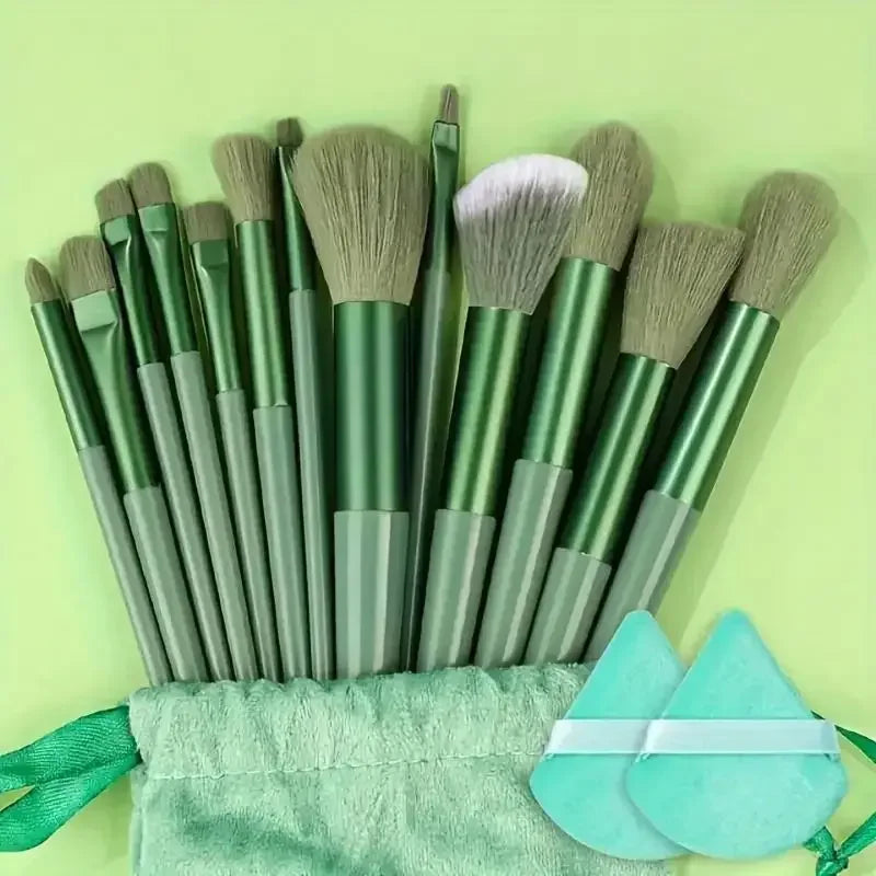 13pcs Premium Synthetic Nylon Bristle Brush Set