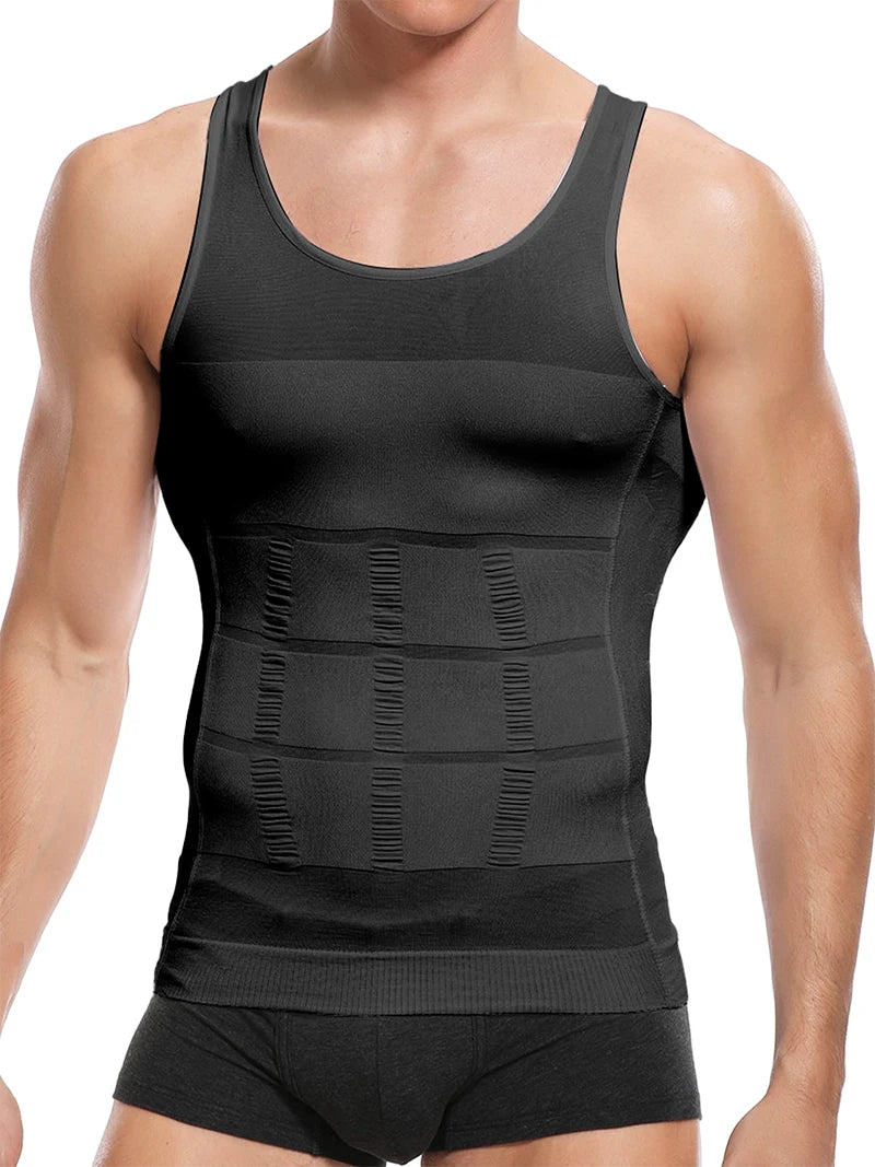 Men's Slimming Compression Tank Top – Redefine Your Shape!