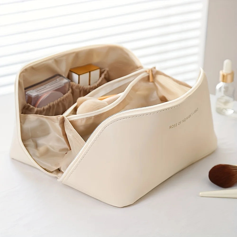 Luxury Makeup Organizer: Your Ultimate Travel Companion for Effortless Beauty and Style!