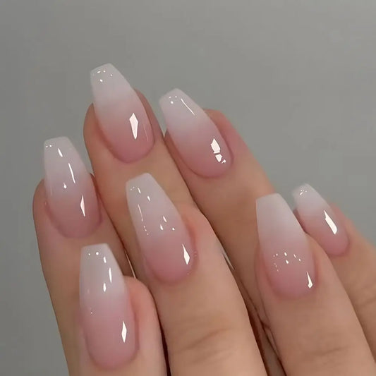 24PCS Boujee Gradient French Ballerina