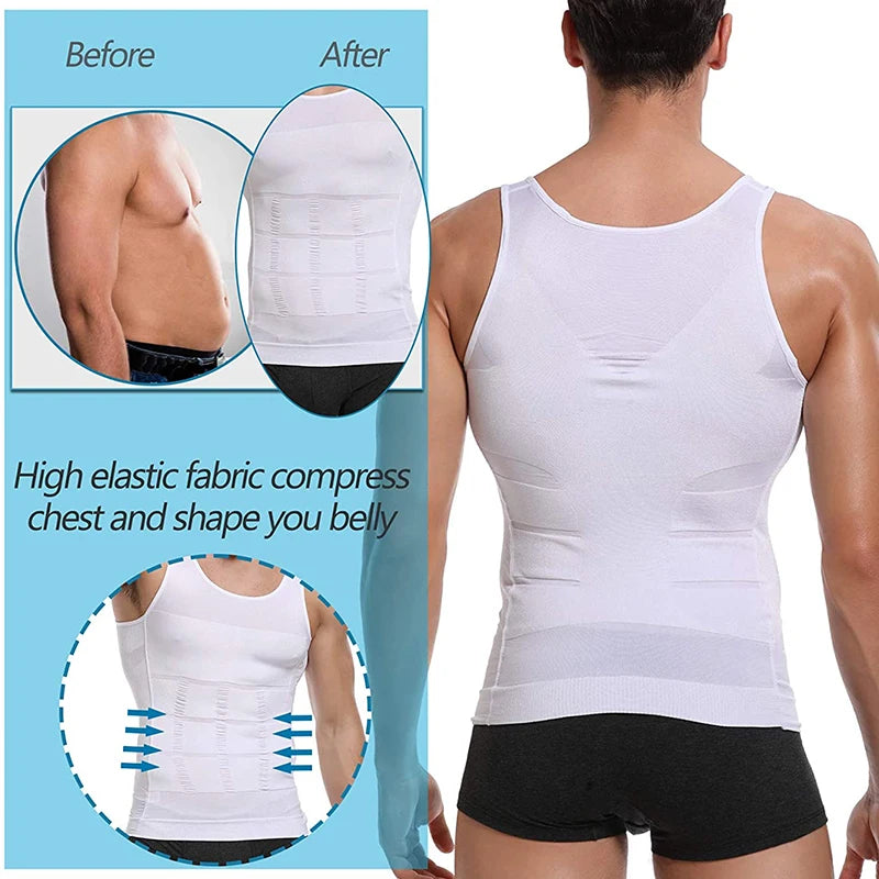 Men's Slimming Compression Tank Top – Redefine Your Shape!