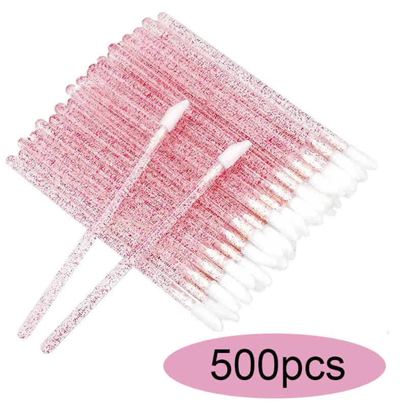 50/100/300/500pcs Boujee Eyebrow Eyelash Brushes