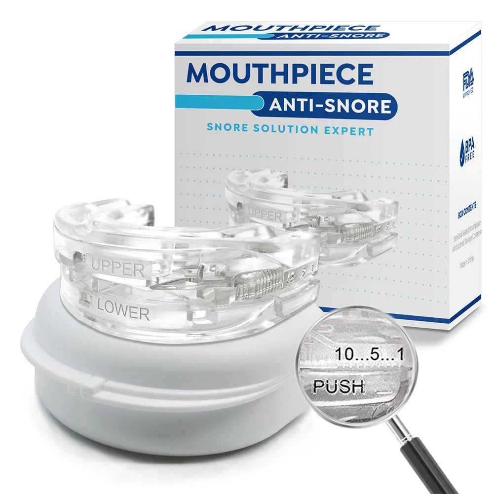 FREE SHIPPING! The Ultimate Anti-Snoring Solution – No CPAP Needed!