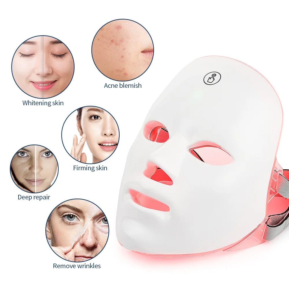 Transform Your Skincare Routine with the Ultimate LED Light Therapy Facial Mask