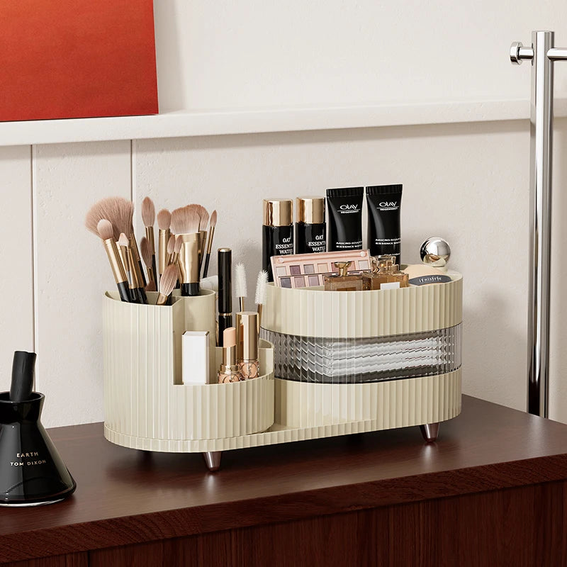 Boujee 360° Desktop Makeup Organizer