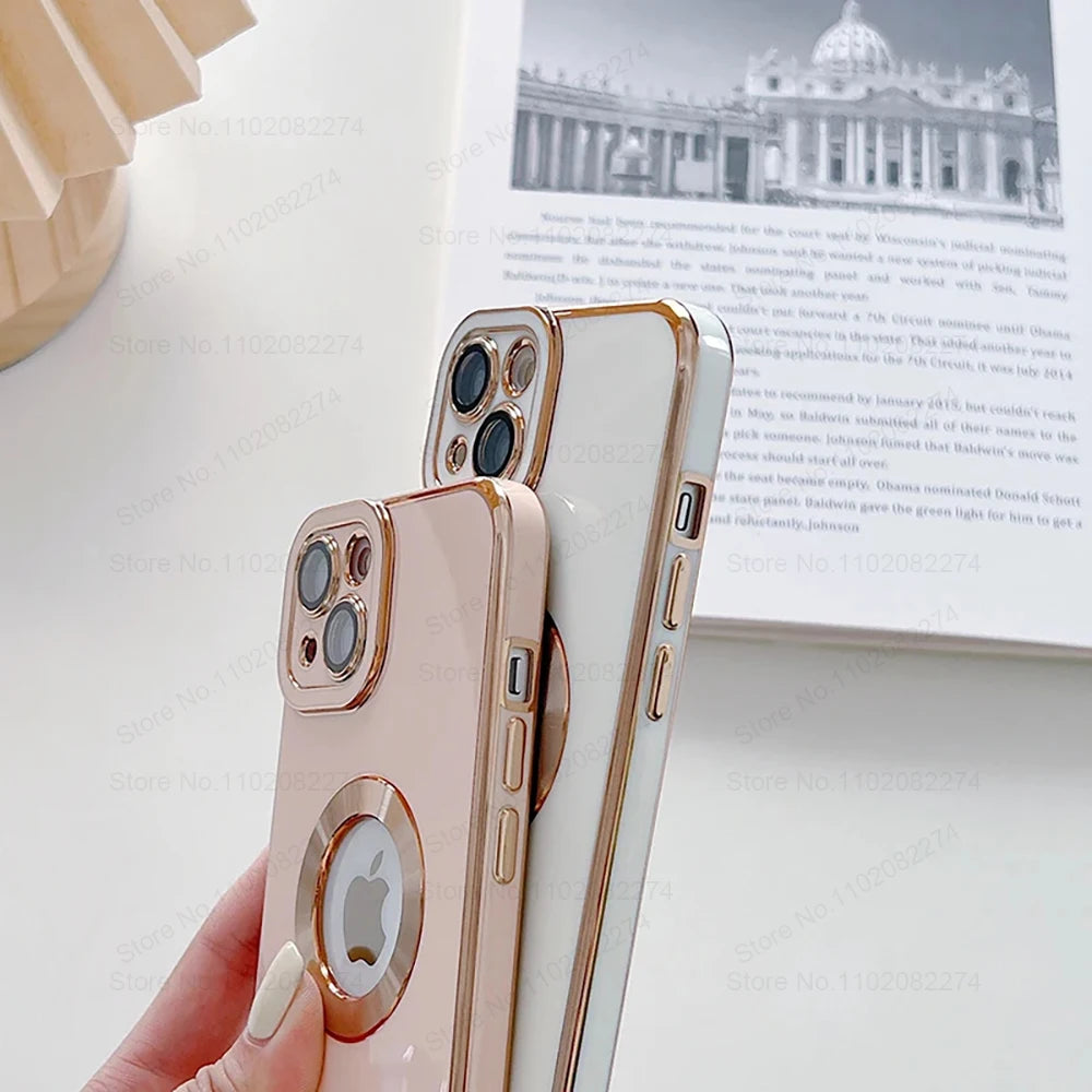 Luxury Plating Shockproof Phone Case – Elegance and Protection Combined