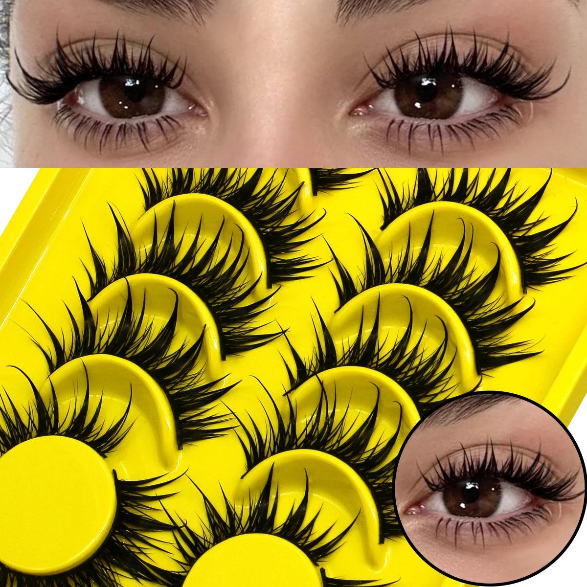 Boujee Manga Cat Eye Lashes