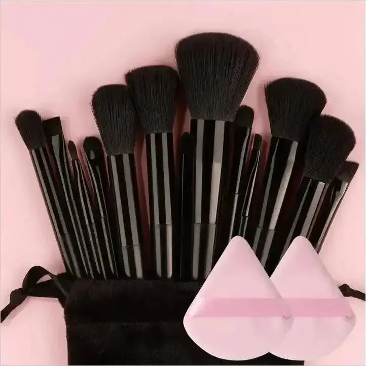 13pcs Premium Synthetic Nylon Bristle Brush Set