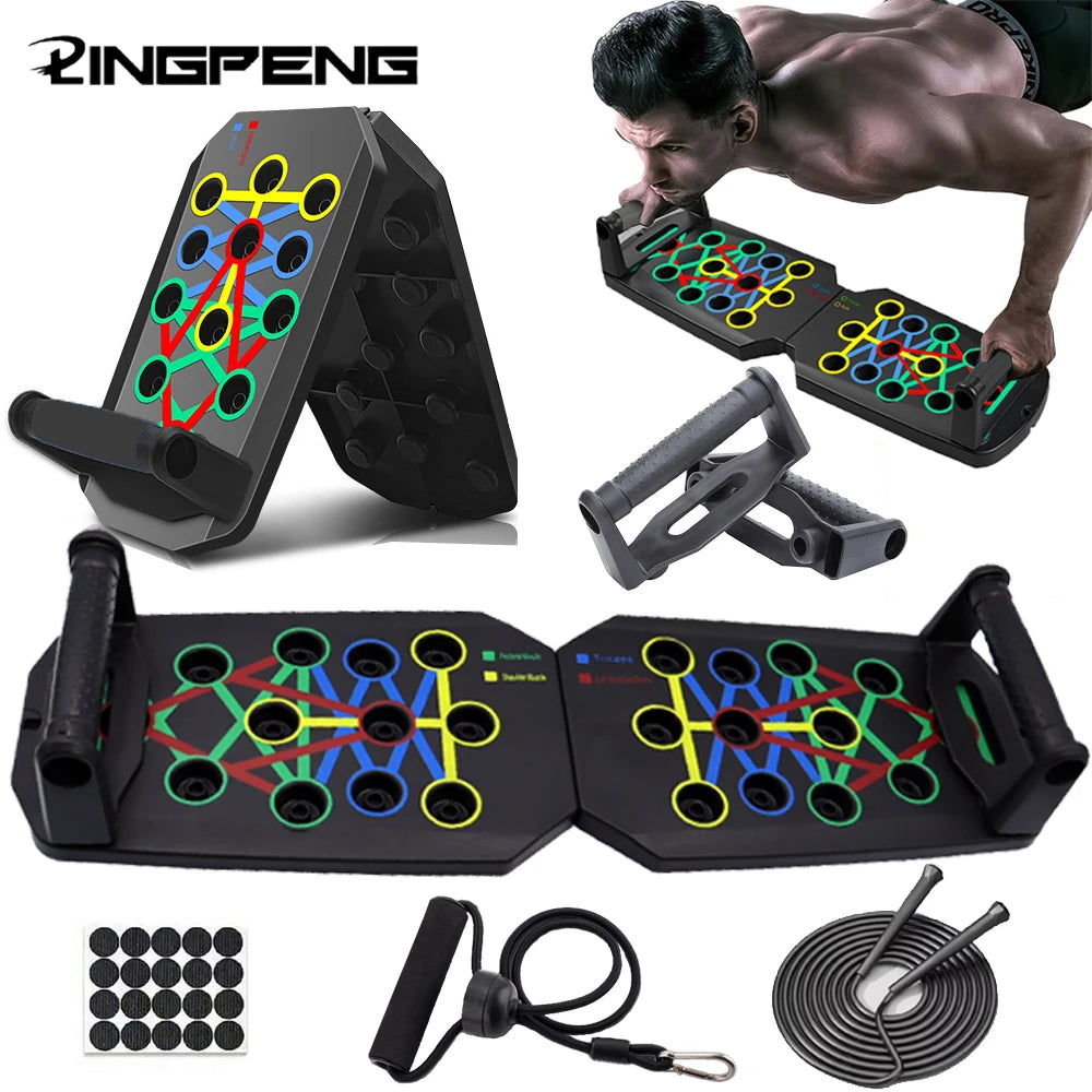 Portable Multifunctional Push-Up Board Set