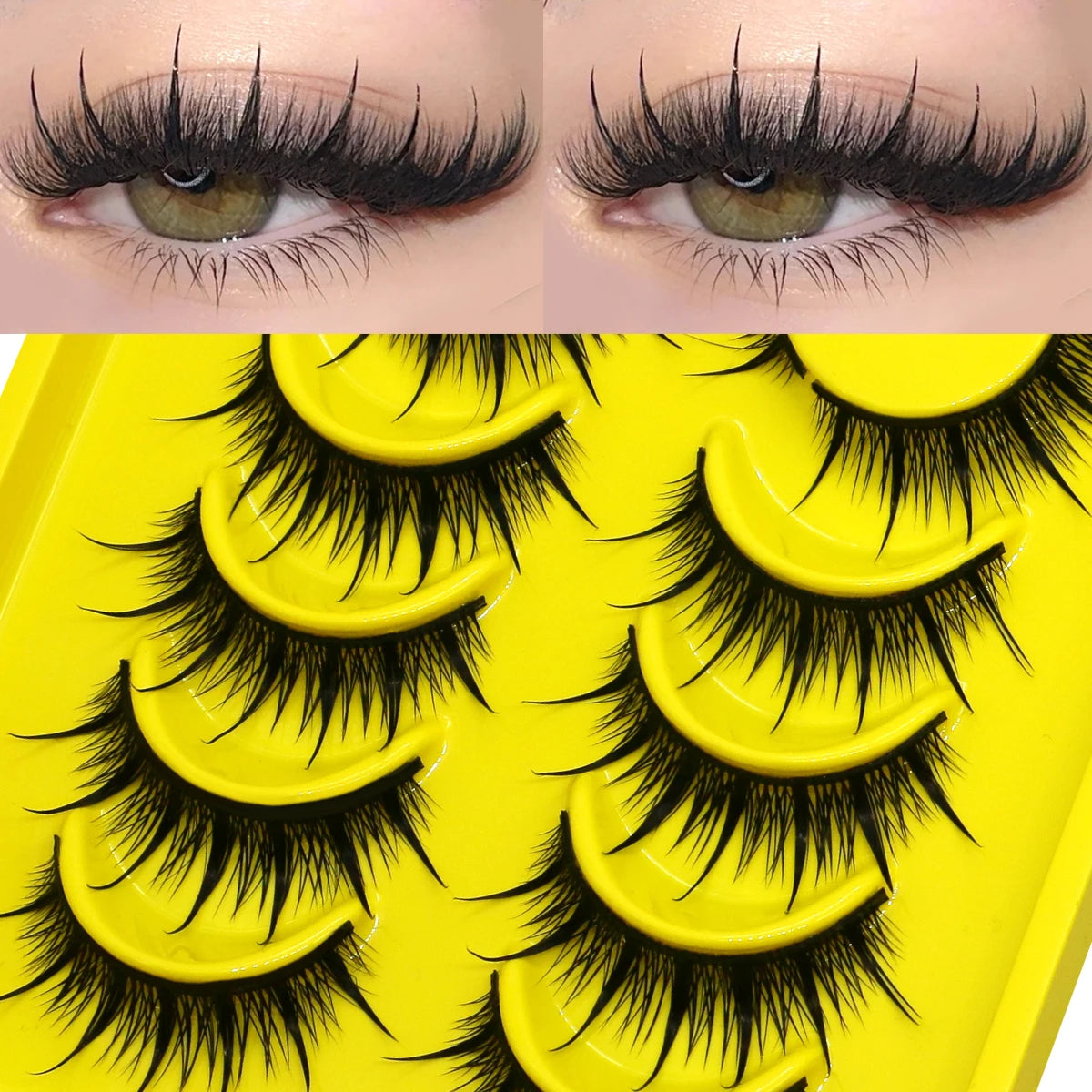 Boujee Manga Cat Eye Lashes