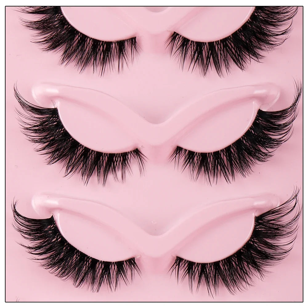 5 Pairs Boujee Cat Eye Faux Mink Lashes