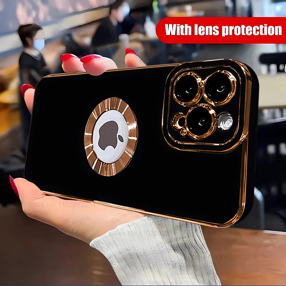 Luxury Plating Shockproof Phone Case – Elegance and Protection Combined