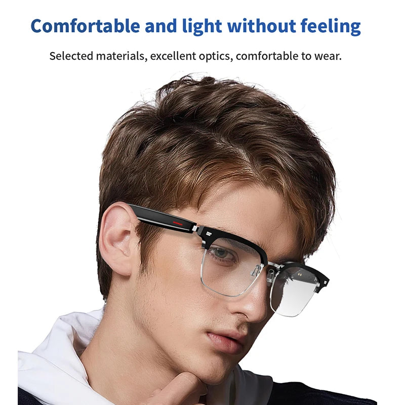 FREE SHIPPING! Smart Bluetooth Wireless Glasses – Your Music, Calls, & Style in One Sleek Frame!