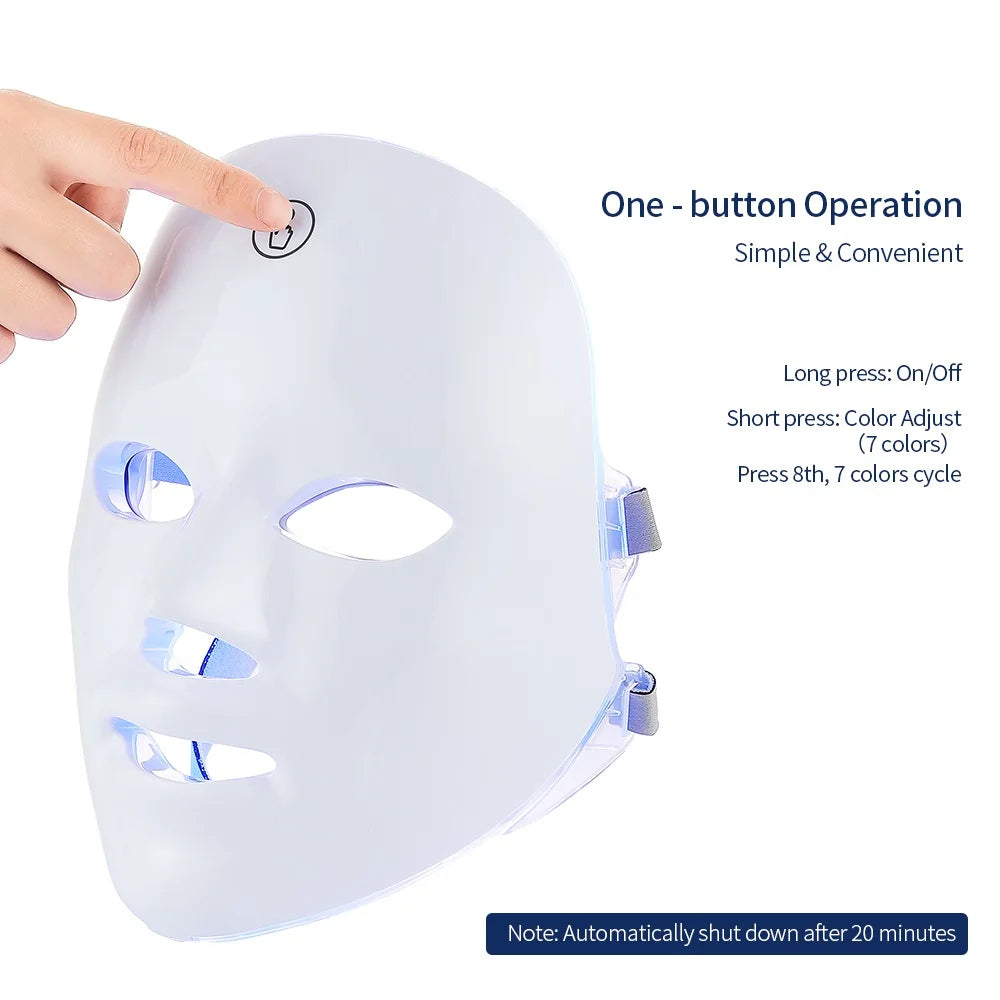 Transform Your Skincare Routine with the Ultimate LED Light Therapy Facial Mask