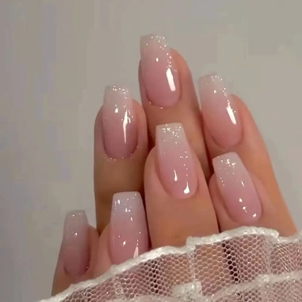 24PCS Boujee Gradient French Ballerina