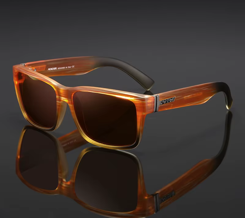 KDEAM Revamp of Sport Men’s Sunglasses – Polarized, Shockingly Vibrant Colors, Perfect for Driving & Outdoor Adventures